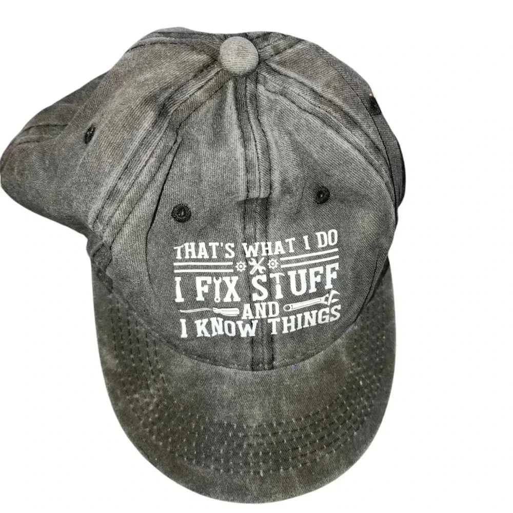 Baseball Cap with Funny Saying - Picture 2 of 3